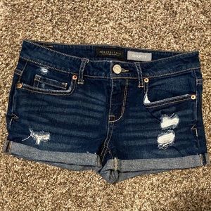 Aeropostale shorty shorts size 2